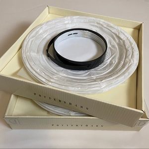 Pottery Barn Battery Operated Paper Lanterns Set